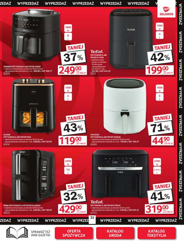 Selgros - gazetka promocyjna Oferta przemysłowa od czwartku 23.04 do środy 06.05 - strona 37