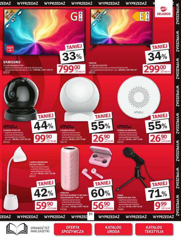 Selgros - gazetka promocyjna Oferta przemysłowa od czwartku 23.04 do środy 06.05 - strona 33