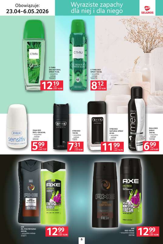 Selgros - gazetka promocyjna Katalog Uroda od czwartku 23.04 do środy 06.05 - strona 6