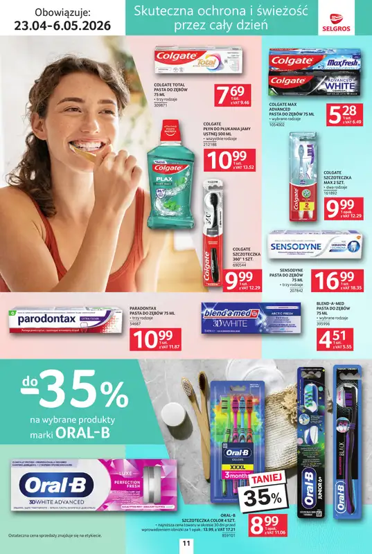 Selgros - gazetka promocyjna Katalog Uroda od czwartku 23.04 do środy 06.05 - strona 11