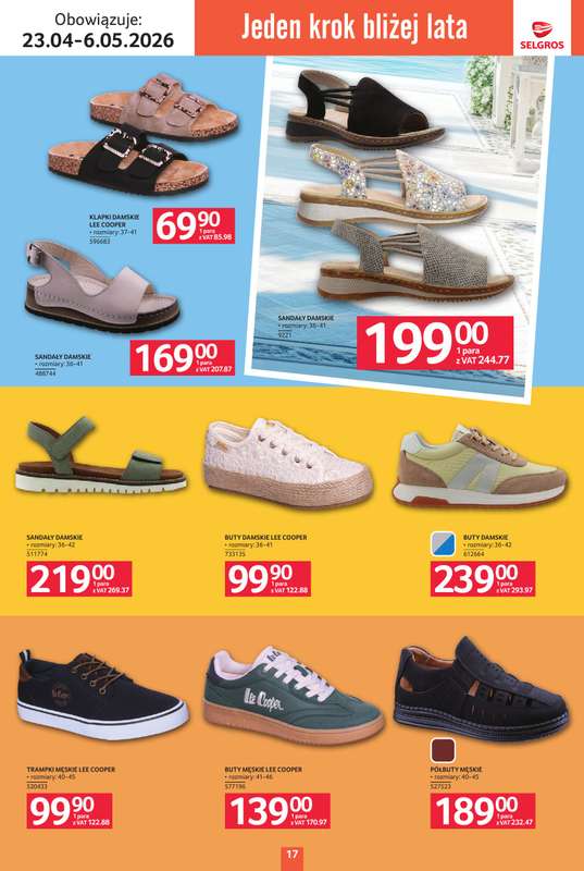 Selgros - gazetka promocyjna Katalog Tekstylia od czwartku 23.04 do środy 06.05 - strona 17