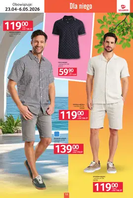 Selgros - gazetka promocyjna Katalog Tekstylia od czwartku 23.04 do środy 06.05 - strona 12