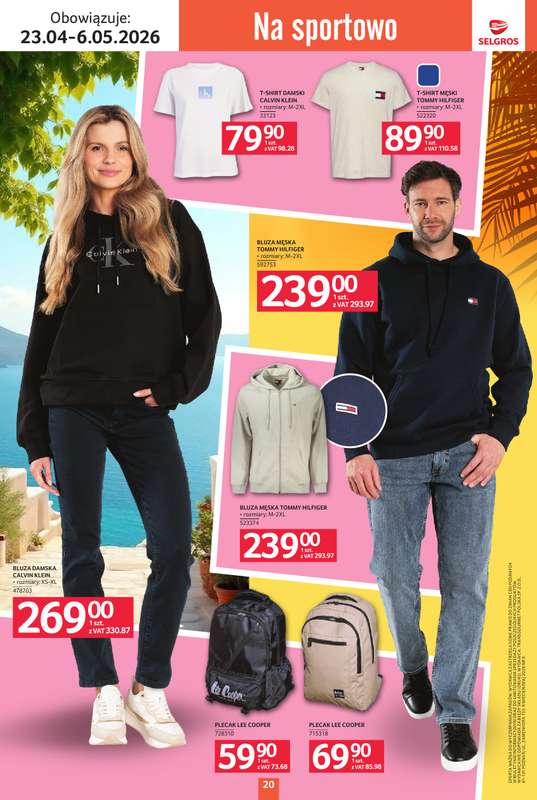 Selgros - gazetka promocyjna Katalog Tekstylia od czwartku 23.04 do środy 06.05 - strona 20