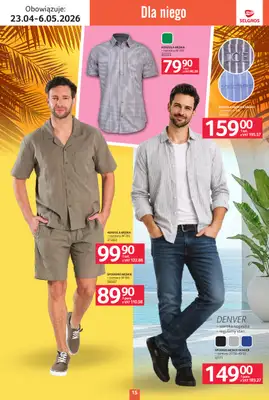 Selgros - gazetka promocyjna Katalog Tekstylia od czwartku 23.04 do środy 06.05 - strona 15