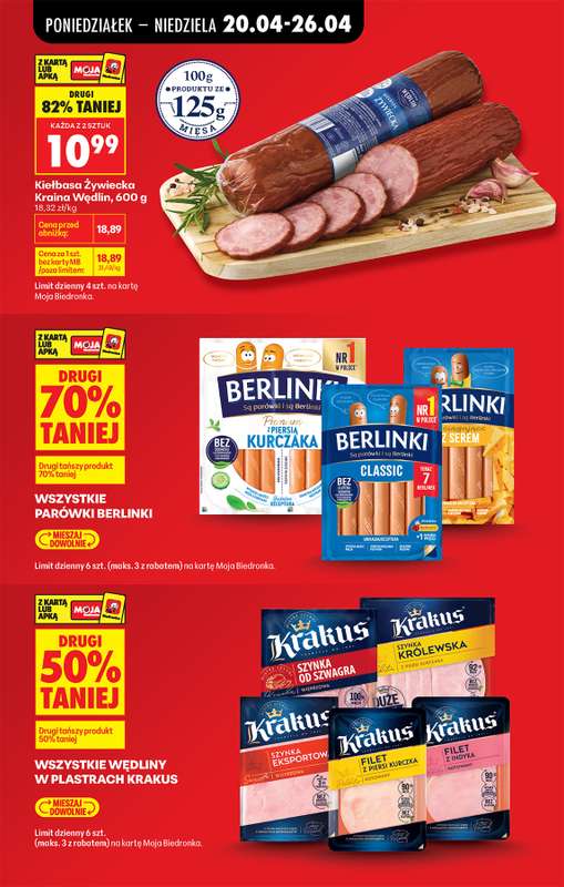 Biedronka - gazetka promocyjna Od poniedziałku od poniedziałku 20.04 do niedzieli 26.04 - strona 27