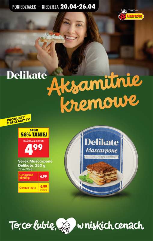 Biedronka - gazetka promocyjna Od poniedziałku od poniedziałku 20.04 do niedzieli 26.04 - strona 59
