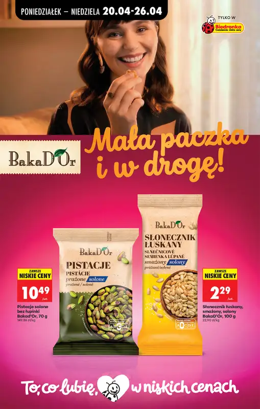 Biedronka - gazetka promocyjna Od poniedziałku od poniedziałku 20.04 do niedzieli 26.04 - strona 85