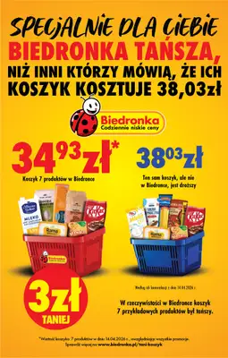 Biedronka - gazetka promocyjna Od poniedziałku od poniedziałku 20.04 do niedzieli 26.04 - strona 2