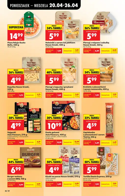 Biedronka - gazetka promocyjna Od poniedziałku od poniedziałku 20.04 do niedzieli 26.04 - strona 68