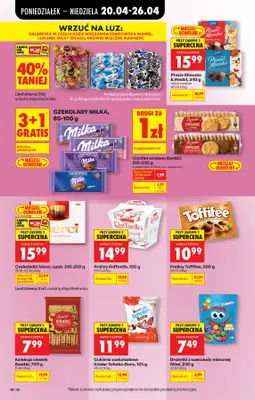 Biedronka - gazetka promocyjna Od poniedziałku, Z ladą tradycyjną od poniedziałku 20.04 do niedzieli 26.04 - strona 74