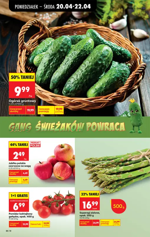 Biedronka - gazetka promocyjna Od poniedziałku, Z ladą tradycyjną od poniedziałku 20.04 do niedzieli 26.04 - strona 42