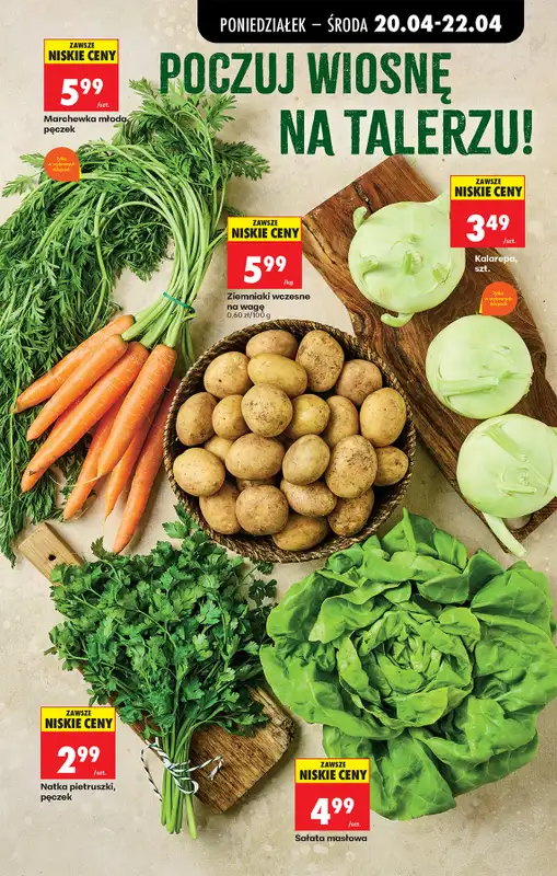 Biedronka - gazetka promocyjna Od poniedziałku, Z ladą tradycyjną od poniedziałku 20.04 do niedzieli 26.04 - strona 45
