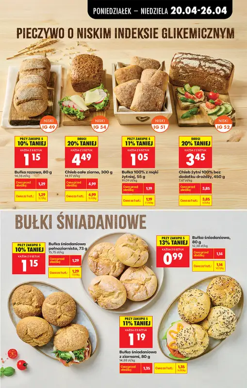 Biedronka - gazetka promocyjna Od poniedziałku, Z ladą tradycyjną od poniedziałku 20.04 do niedzieli 26.04 - strona 57