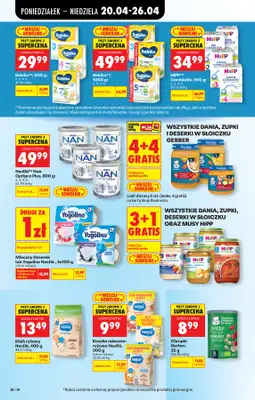 Biedronka - gazetka promocyjna Od poniedziałku, Z ladą tradycyjną od poniedziałku 20.04 do niedzieli 26.04 - strona 96