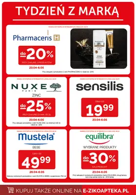 Ziko Dermo - gazetka promocyjna Gazetka Twoje miejsce na kojącą pielęgnację od czwartku 23.04 do środy 06.05 - strona 22