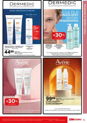 Ziko Dermo - gazetka promocyjna Gazetka Twoje miejsce na kojącą pielęgnację od czwartku 23.04 do środy 06.05 - strona 15