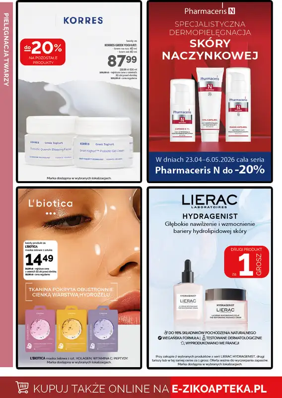 Ziko Dermo - gazetka promocyjna Gazetka Twoje miejsce na kojącą pielęgnację od czwartku 23.04 do środy 06.05 - strona 6