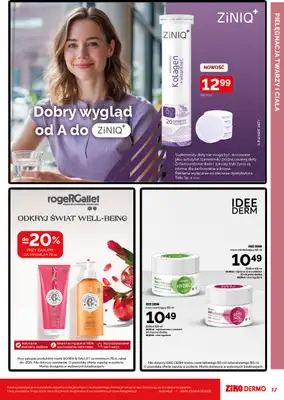 Ziko Dermo - gazetka promocyjna Gazetka Twoje miejsce na kojącą pielęgnację od czwartku 23.04 do środy 06.05 - strona 17