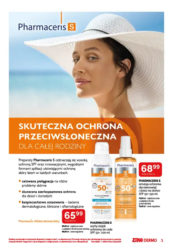 Ziko Dermo - gazetka promocyjna Gazetka od środy 22.04 do środy 27.05 - strona 3