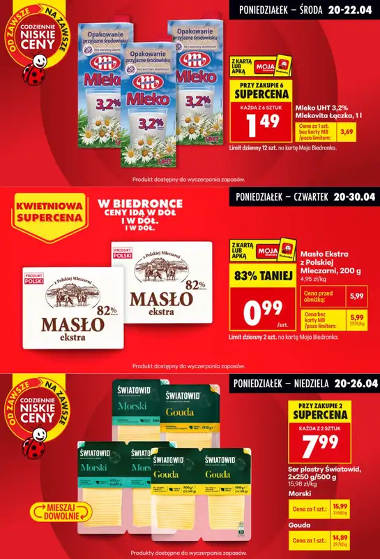 Biedronka - gazetka promocyjna Biedronkowe oszczędności   - strona 2