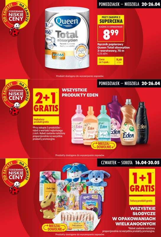 Biedronka - gazetka promocyjna Biedronkowe oszczędności od poniedziałku 20.04 do środy 22.04 - strona 9