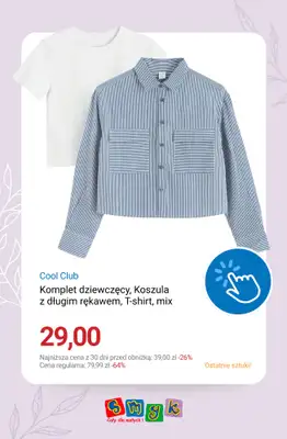 Smyk - gazetka promocyjna OSTATNIE SZTUKI -50% na drugi produkt od poniedziałku 20.04 do środy 22.04 - strona 8