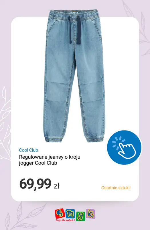 Smyk - gazetka promocyjna OSTATNIE SZTUKI -50% na drugi produkt od poniedziałku 20.04 do środy 22.04 - strona 9