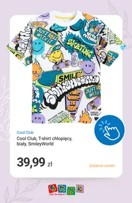 Smyk - gazetka promocyjna OSTATNIE SZTUKI -50% na drugi produkt od poniedziałku 20.04 do środy 22.04 - strona 10