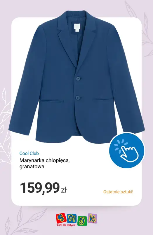 Smyk - gazetka promocyjna OSTATNIE SZTUKI -50% na drugi produkt od poniedziałku 20.04 do środy 22.04 - strona 5