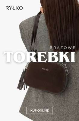 Ryłko - gazetka promocyjna Brązowe torebki od poniedziałku 20.04 