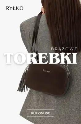 Ryłko - gazetka promocyjna Brązowe torebki od poniedziałku 20.04 
