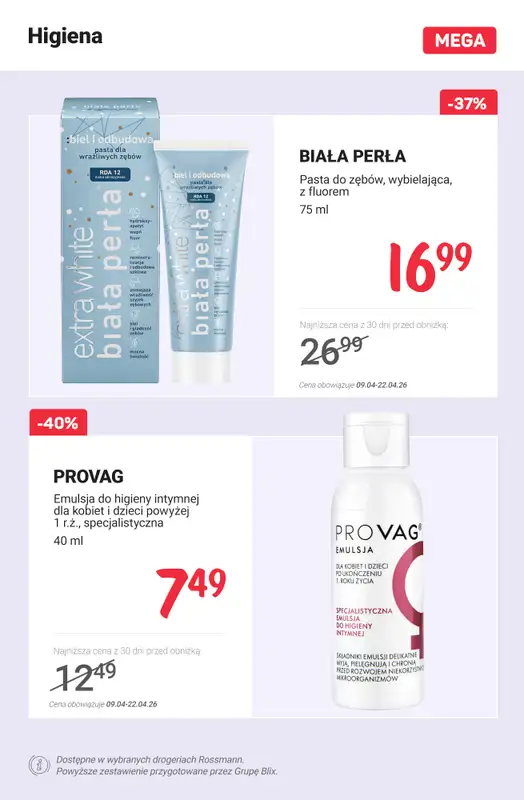 Rossmann - gazetka promocyjna Nawet do -57% taniej od poniedziałku 20.04 do środy 22.04 - strona 3