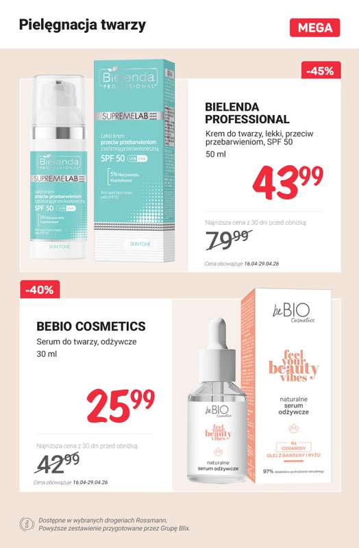 Rossmann - gazetka promocyjna Nawet do -57% taniej od poniedziałku 20.04 do środy 22.04 - strona 5