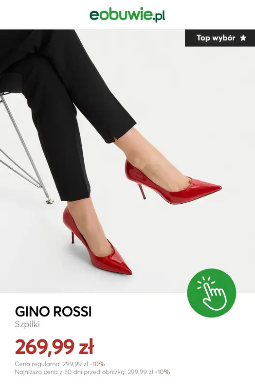 eobuwie.pl - gazetka promocyjna Szpilki damskie z wyprzedaży od poniedziałku 20.04 do poniedziałku 27.04 - strona 3