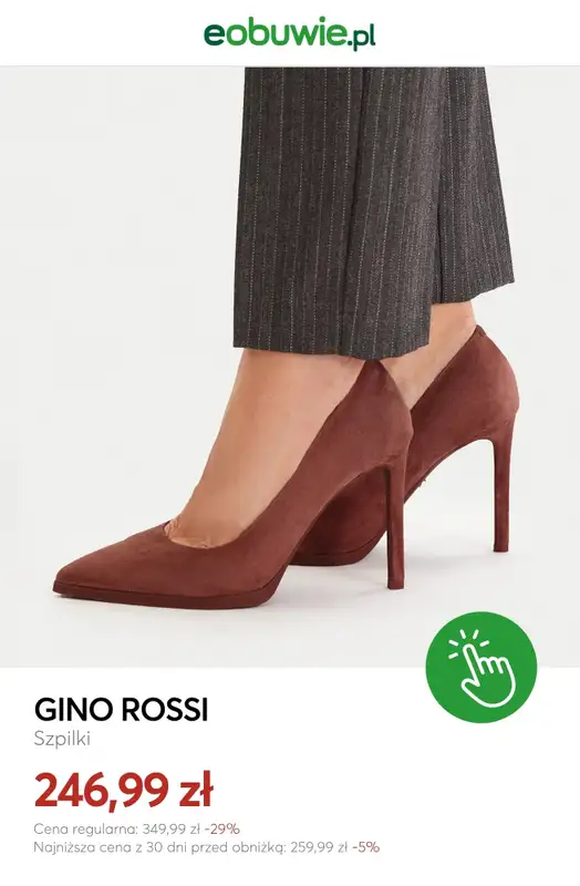 eobuwie.pl - gazetka promocyjna Szpilki damskie z wyprzedaży od poniedziałku 20.04 do poniedziałku 27.04 - strona 5