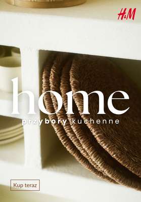 H&M - gazetka promocyjna HOME: przybory kuchenne od poniedziałku 20.04 