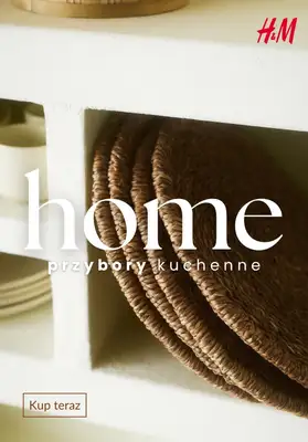 H&M - gazetka promocyjna HOME: przybory kuchenne od poniedziałku 20.04 