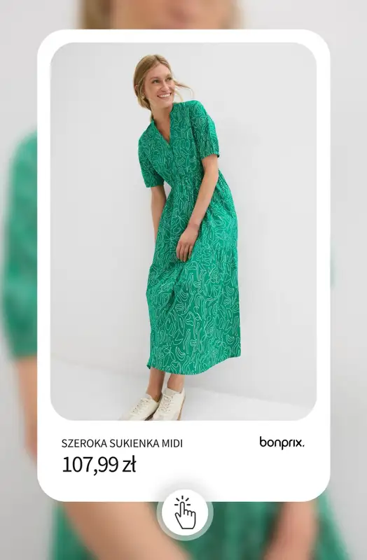 bonprix - gazetka promocyjna 15% rabatu + darmowa dostawa z KODEM! od poniedziałku 20.04 do środy 22.04 - strona 7