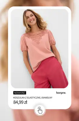 bonprix - gazetka promocyjna 15% rabatu + darmowa dostawa z KODEM! od poniedziałku 20.04 do środy 22.04 - strona 2