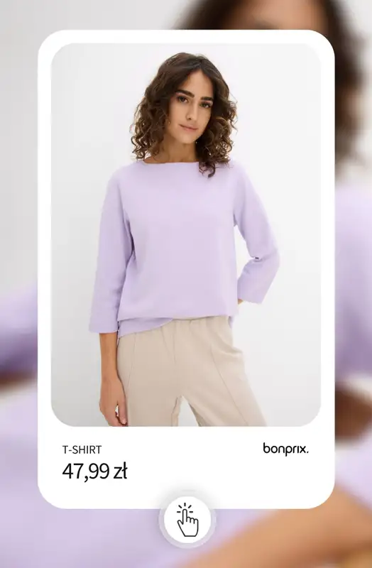 bonprix - gazetka promocyjna 15% rabatu + darmowa dostawa z KODEM! od poniedziałku 20.04 do środy 22.04 - strona 8