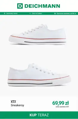 Deichmann - gazetka promocyjna Tenisówki damskie od poniedziałku 20.04  - strona 9