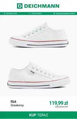 Deichmann - gazetka promocyjna Tenisówki damskie od poniedziałku 20.04  - strona 12