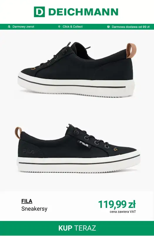 Deichmann - gazetka promocyjna Tenisówki damskie od poniedziałku 20.04  - strona 11