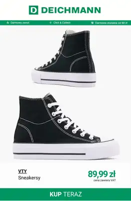 Deichmann - gazetka promocyjna Tenisówki damskie od poniedziałku 20.04  - strona 5