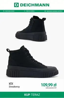 Deichmann - gazetka promocyjna Tenisówki damskie od poniedziałku 20.04  - strona 4