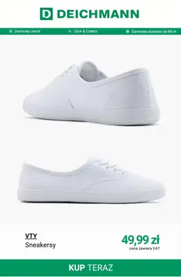 Deichmann - gazetka promocyjna Tenisówki damskie od poniedziałku 20.04  - strona 3
