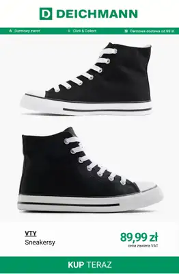 Deichmann - gazetka promocyjna Tenisówki damskie od poniedziałku 20.04  - strona 10