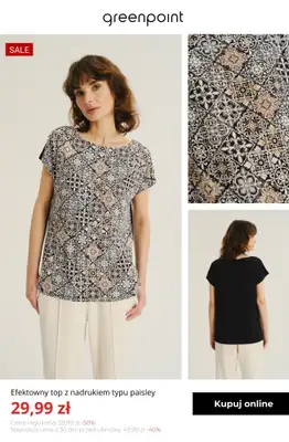 Greenpoint - gazetka promocyjna WYPRZEDAŻ do 39,99 zł od poniedziałku 20.04  - strona 13
