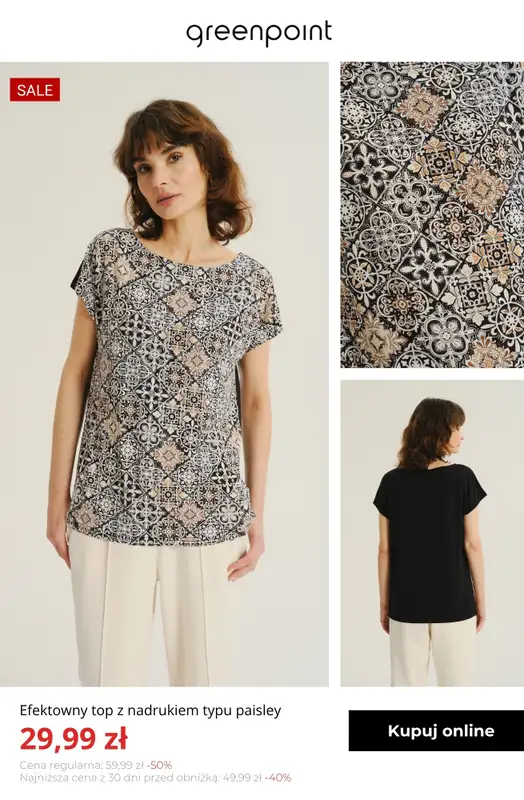 Greenpoint - gazetka promocyjna WYPRZEDAŻ do 39,99 zł od poniedziałku 20.04  - strona 13