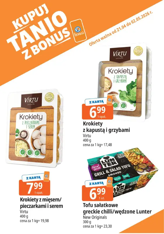 Leclerc - gazetka promocyjna Kupuj tanio z bonus od wtorku 21.04 do soboty 02.05 - strona 13